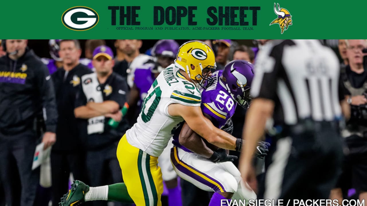 Packers face road test at the Vikings