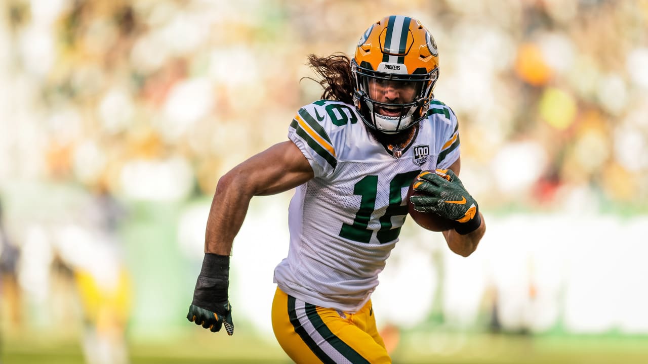 Jake Kumerow and Green Bay Packers Aaron Rodgers Buffalo Bills camp