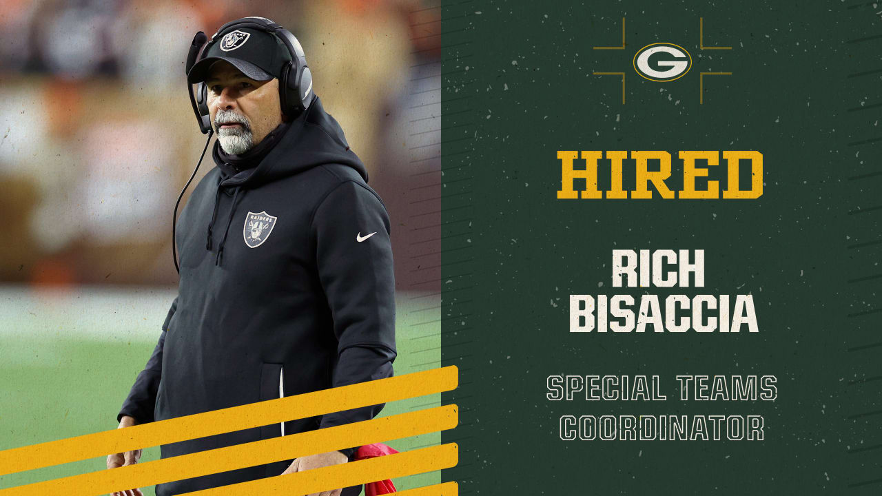 Packers hire Rich Bisaccia as special teams coordinator