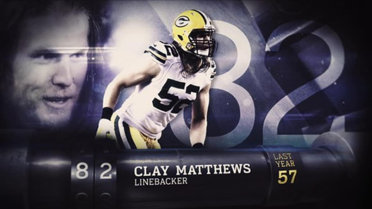 82: Clay Matthews (LB, Packers), Top 100 Players of 2017