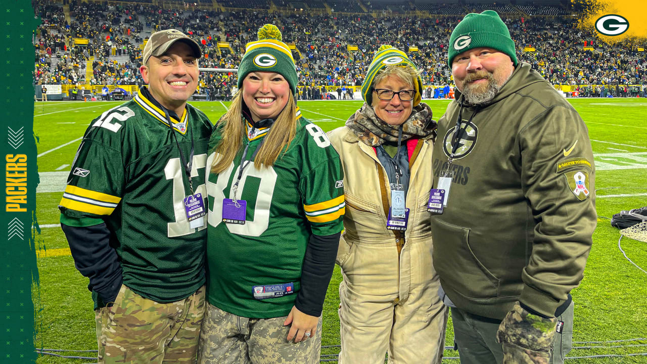 Packers salute Daniel Litscher for 'Operation Fan Mail'