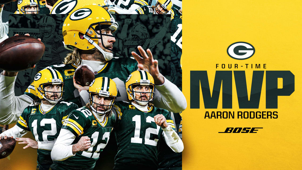 Packers QB Aaron Rodgers wins fourth NFL MVP award