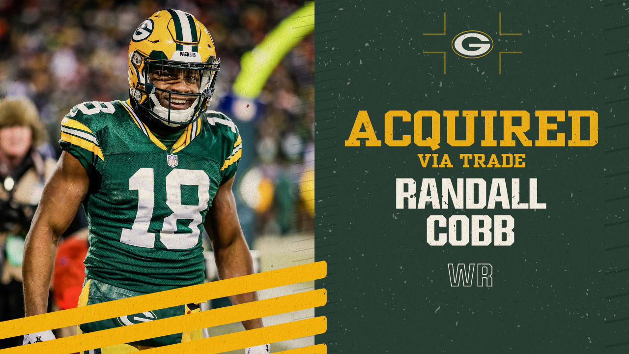 Packers announce trade with Texans, acquire WR Randall Cobb