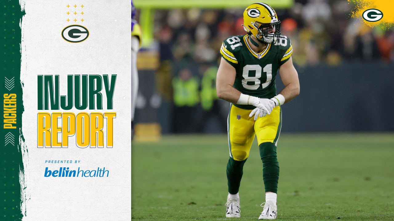 Packers list TE Josiah Deguara as questionable vs. Lions | Week 18 Injury Report