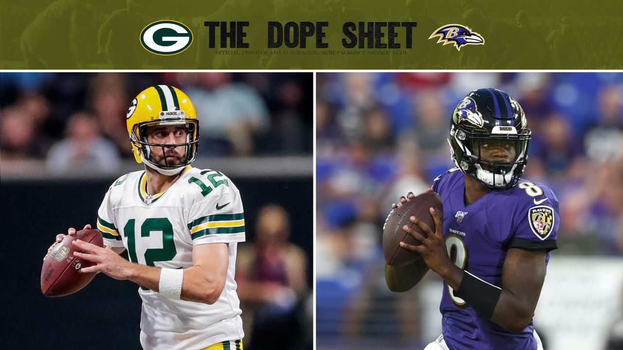 Packers travel to Baltimore to face the Ravens