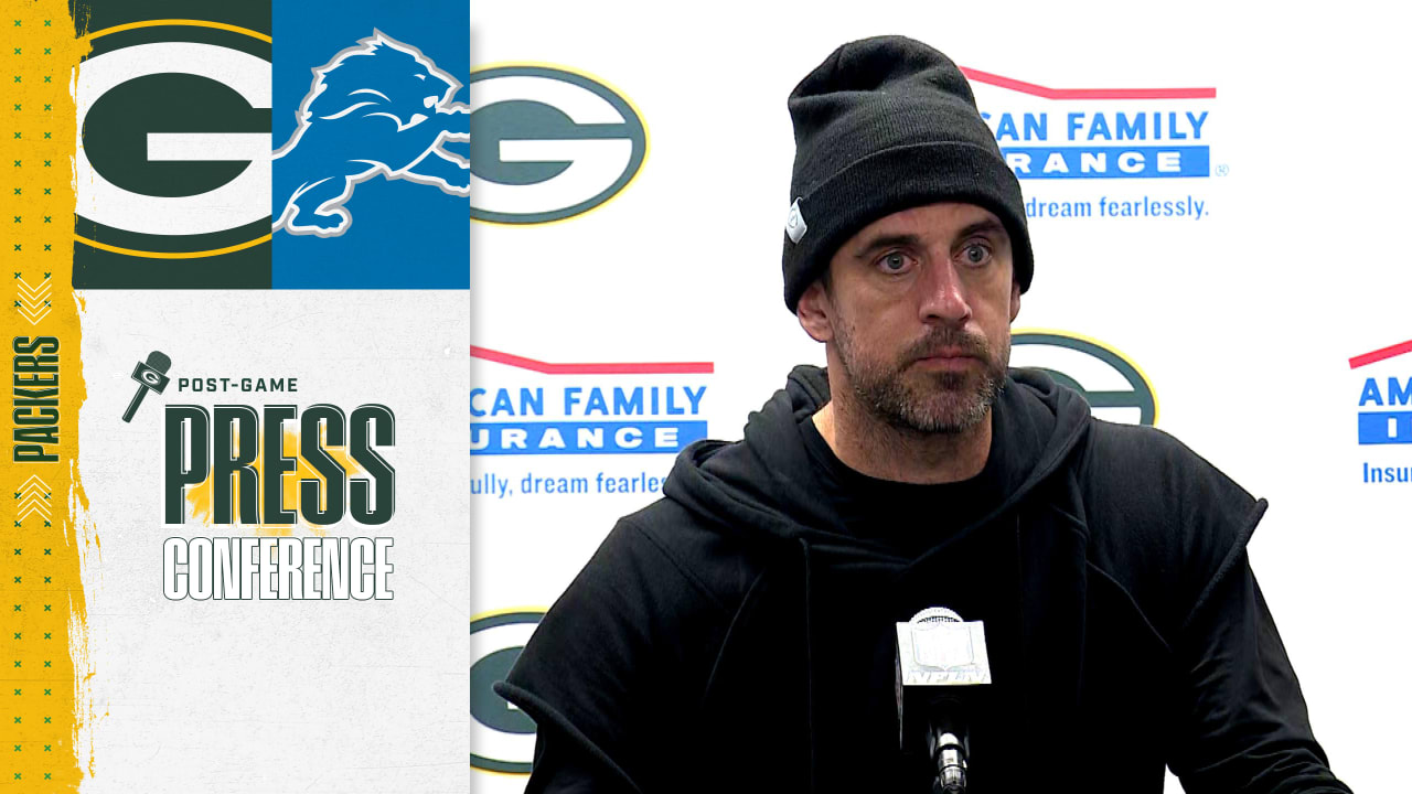 Packers' Aaron Rodgers after fifth straight loss: 'I hope we just dig deep  and find a way'