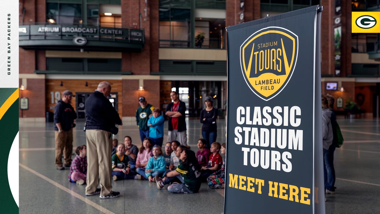 Tickets for Lambeau Field stadium tours on home game weekends now