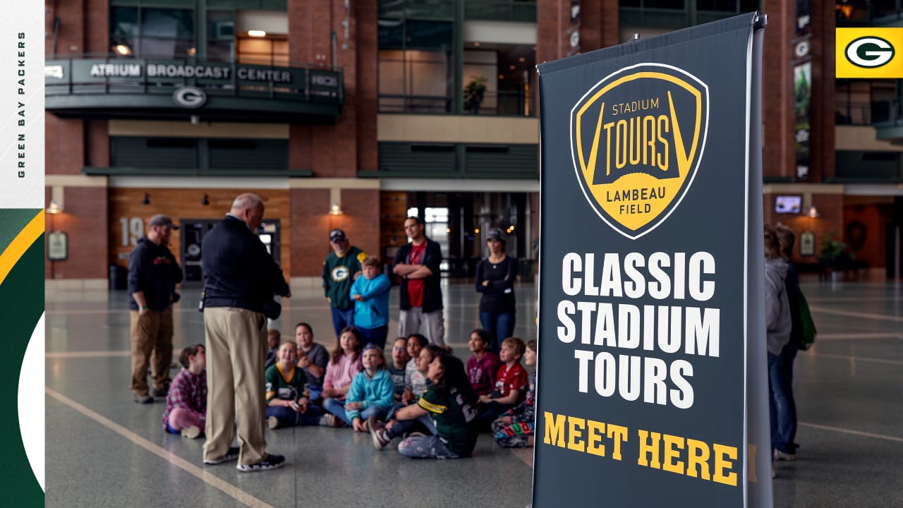 For Green Bay Packer fans and others, a tour of Lambeau Field