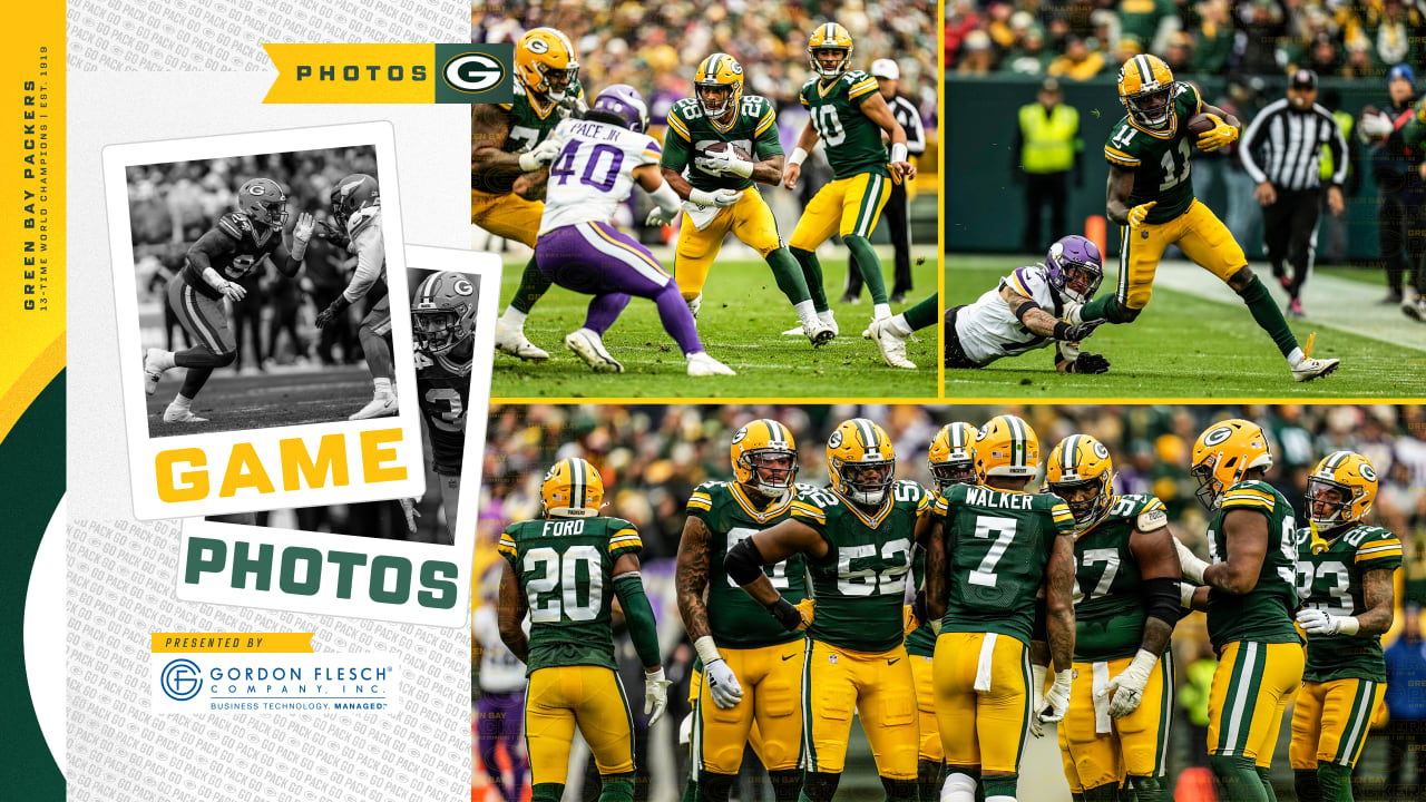 Game Photos Packers vs. Vikings Week 8