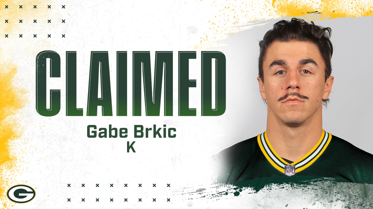 Packers claim K Gabe Brkic off of waivers from the Minnesota Vikings 