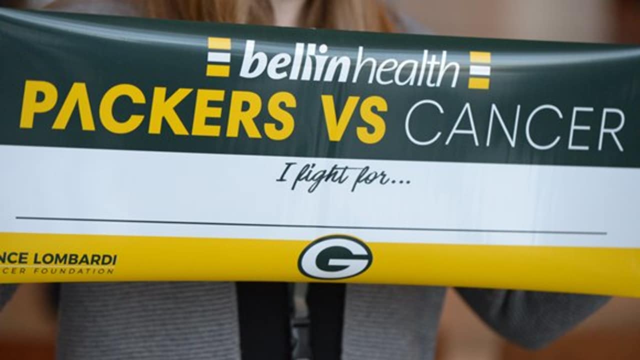 Packers launch Packers vs. Cancer initiative this October raising