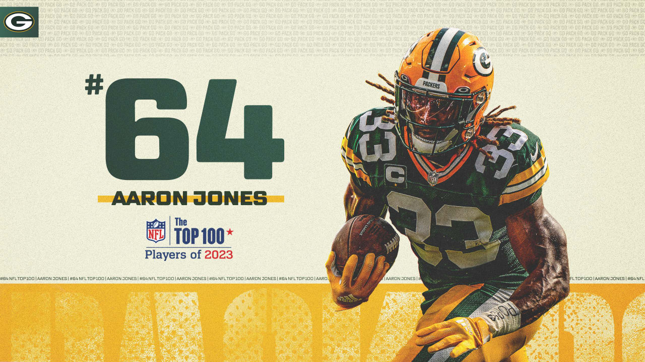 Top 100' rankings: Packers RB Aaron Jones returns at No. 64