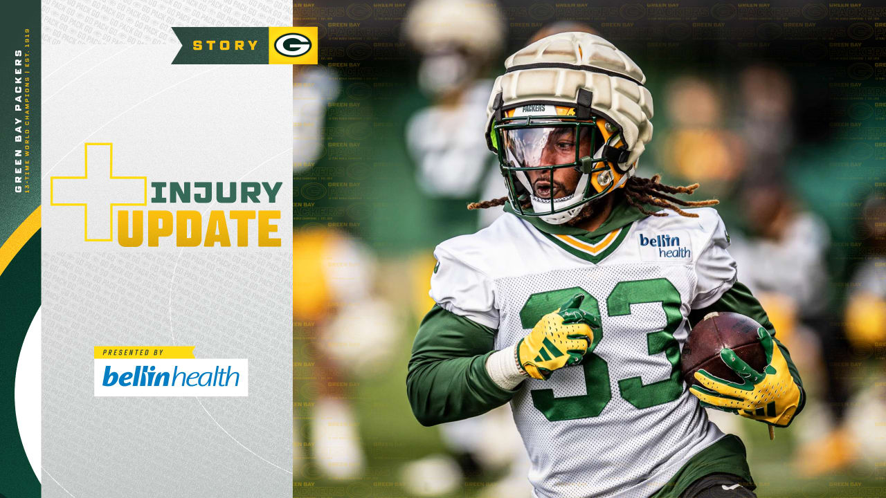 Packers list RB Aaron Jones, three others as questionable for Monday night | Week 5 Injury Report