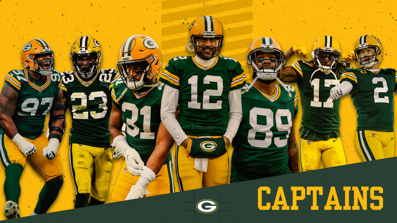 Packers pick captains for Thursday Night Football vs. Lions