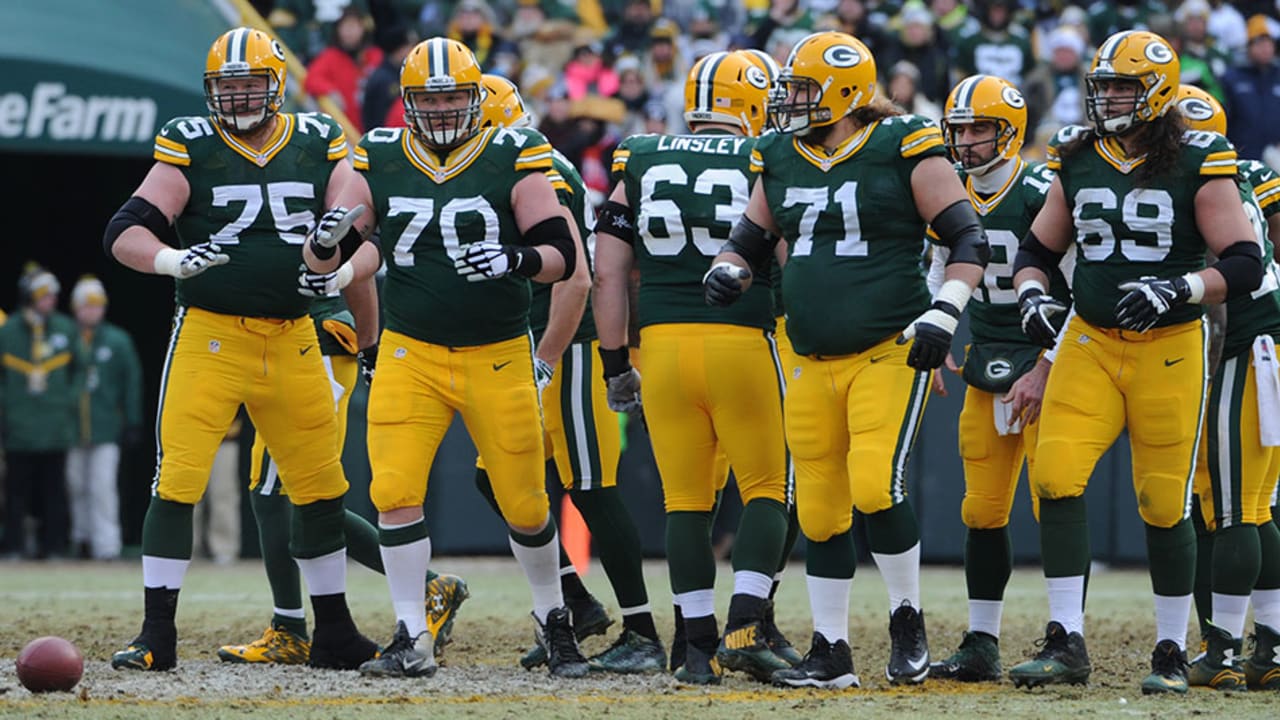 Packers' offensive line built through the draft