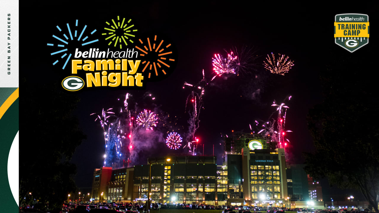 Packers preparing for Saturday's Family Night, presented by Bellin Health