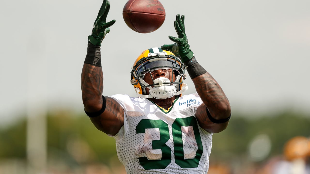 I'm just grateful' - Jamaal Williams after his three touchdown