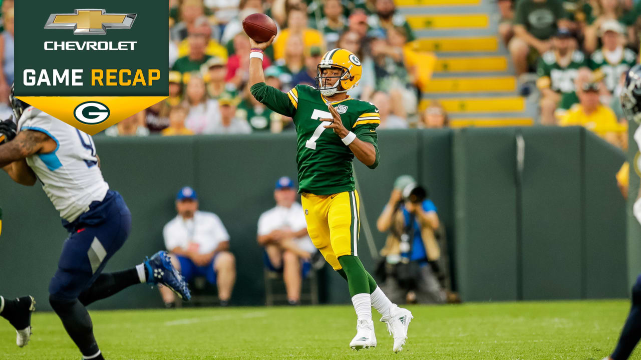 Backup QBs all have their moments in Packers' victory