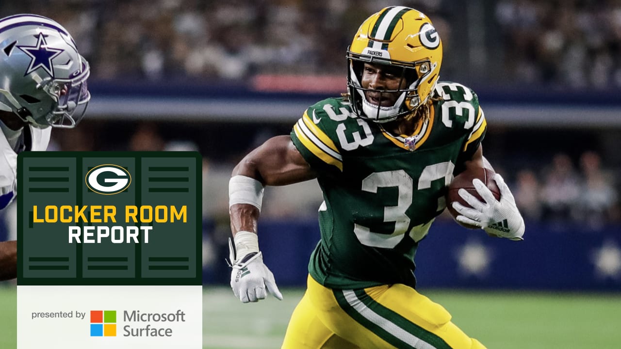 Aaron Jones Speeds Past Vikings for 116 Yds & 1 TD