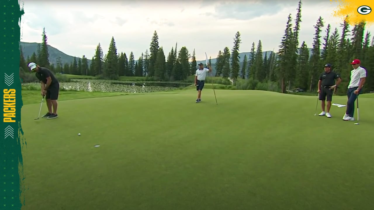 Aaron Rodgers Sinks Putt On Final Hole To Win 'The Match'