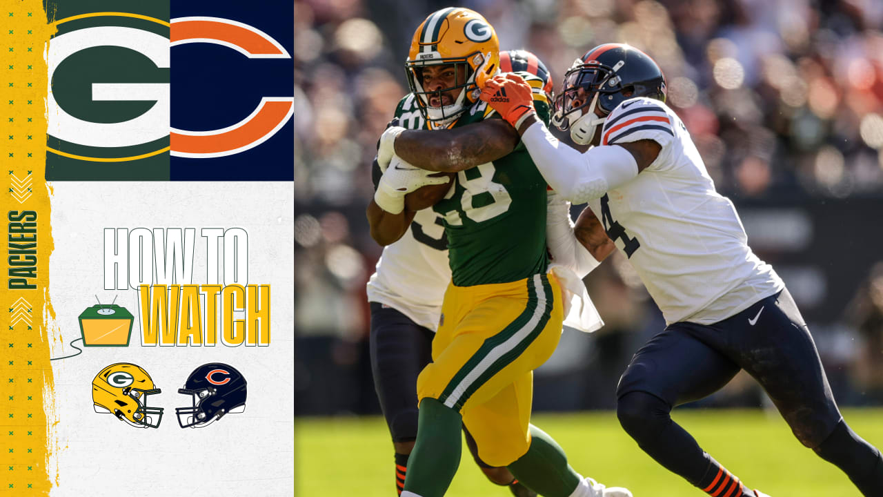 Packers vs. Bears, How to watch, stream & listen