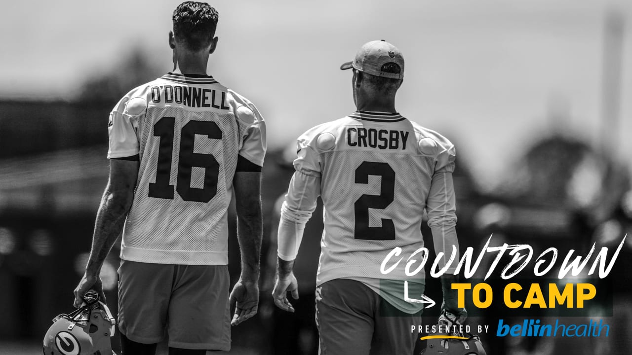 Countdown to Camp: Veterans Mason Crosby, Pat O'Donnell set to