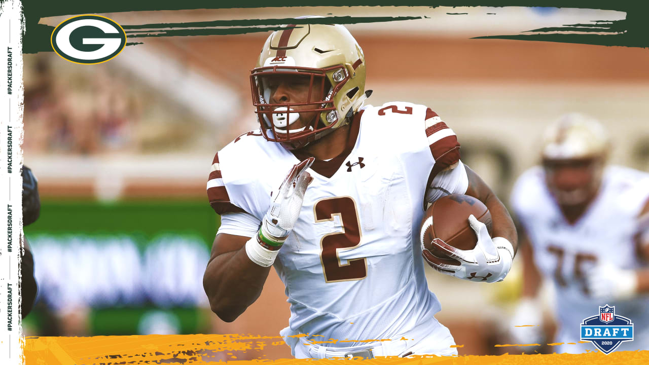 Green Bay Packers Select AJ Dillon in the 2020 NFL Draft - Boston College  Athletics