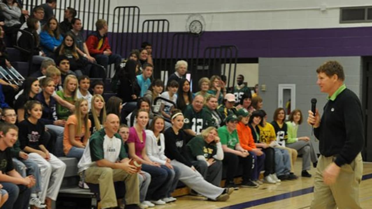 Packers Tailgate Tour Wabeno High School