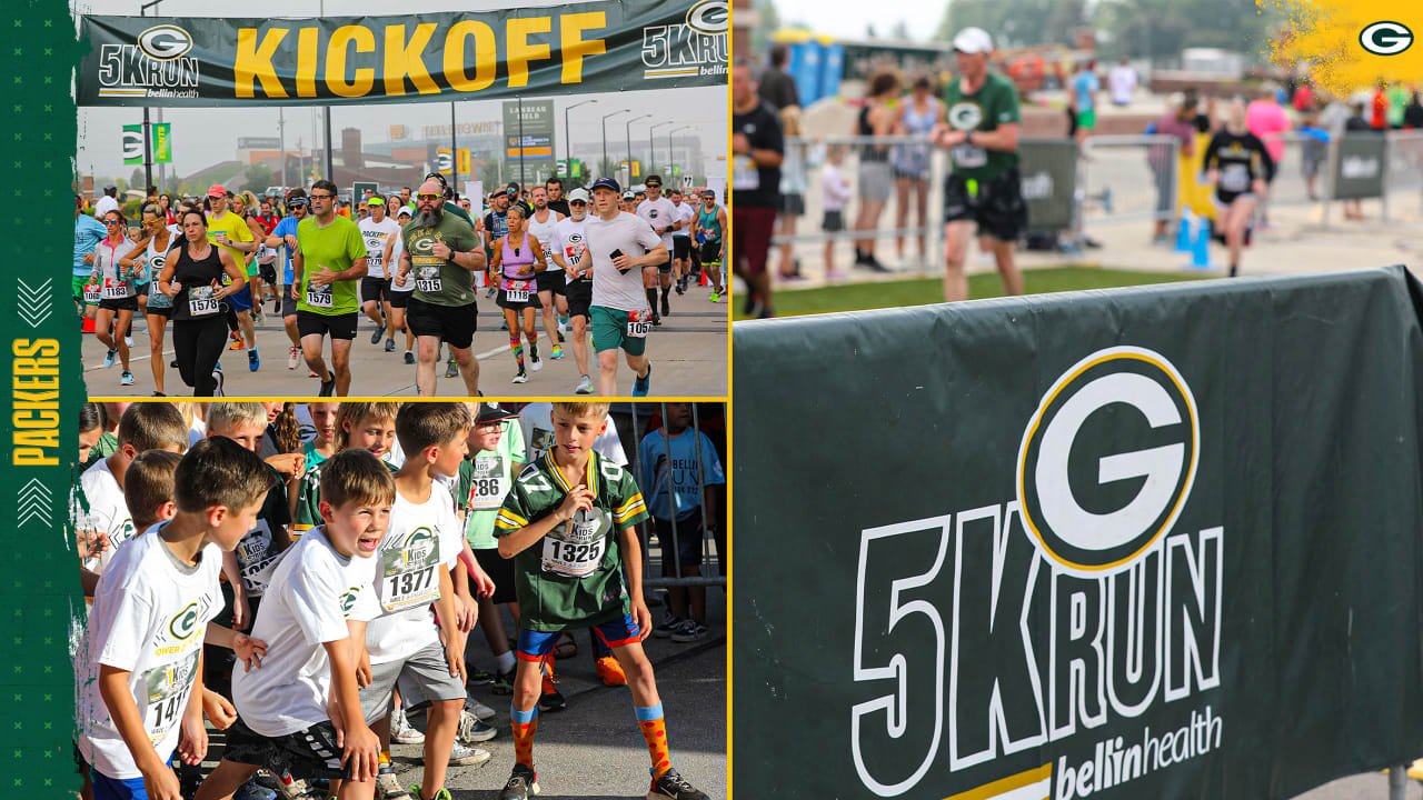 Photos: Packers host 13th annual Bellin 5K at Lambeau Field