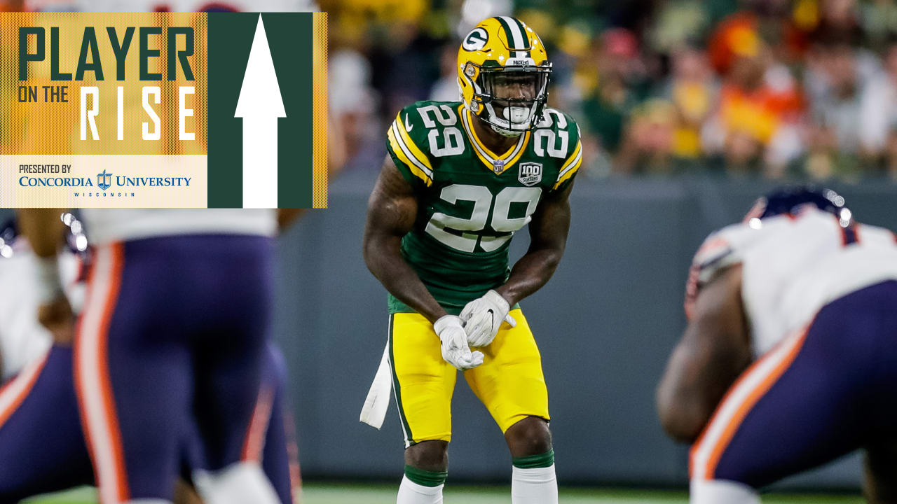 Packers safety Kentrell Brice carted off practice field Monday