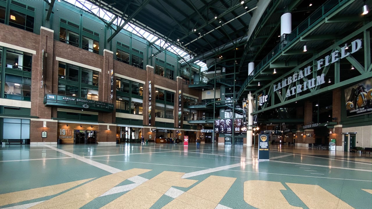 Lambeau Field and The Packers Hall of Fame, Green Bay, Wisconsin