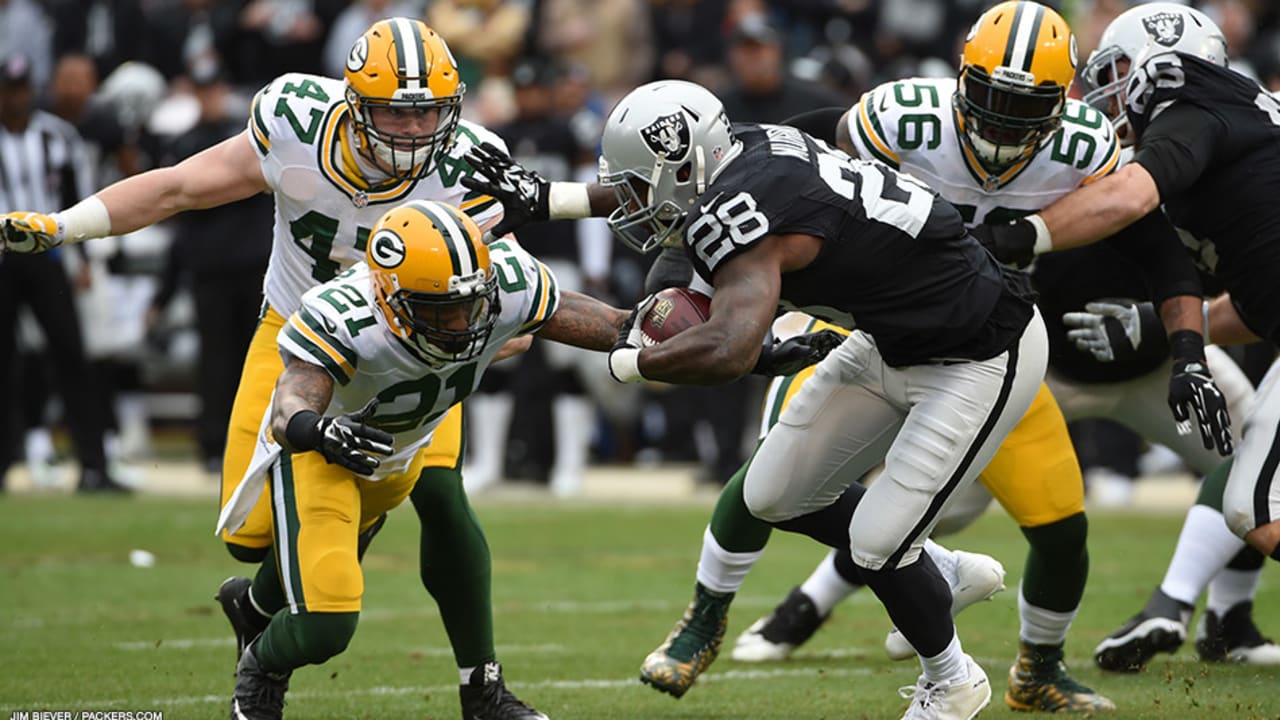 Packers stay at home to play the Raiders