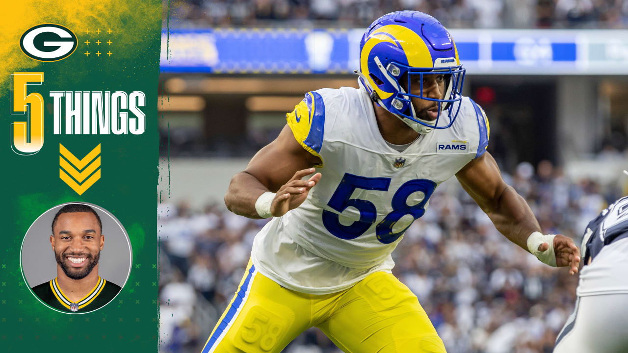 5 things to know about new Packers LB Justin Hollins
