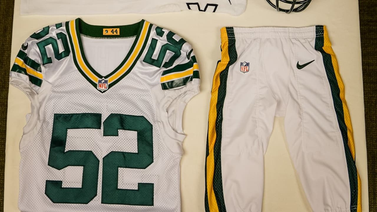 Packers' color rush uniforms will be white