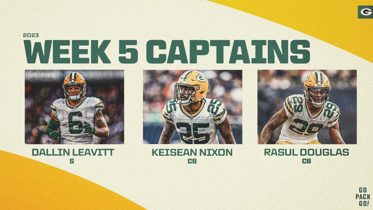 Packers name captains for Raiders game