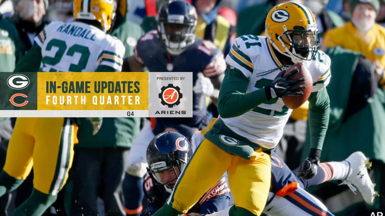 Packers vs. Bears 2016 final score: Ty Montgomery, Aaron Rodgers