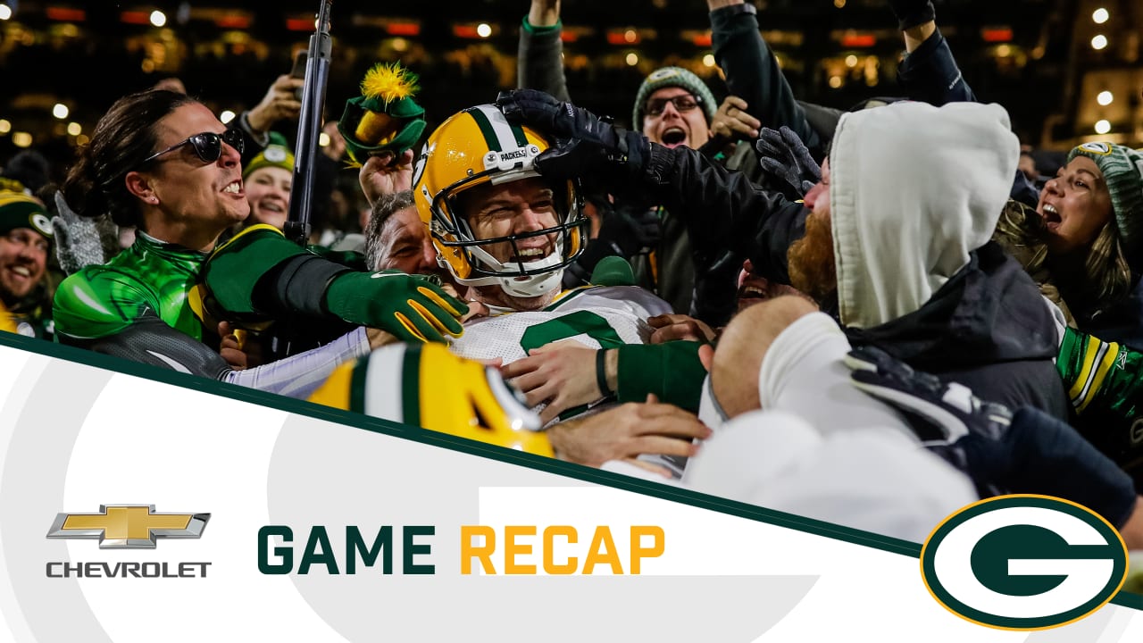 Dramatic rally keeps Packers in first in NFC North