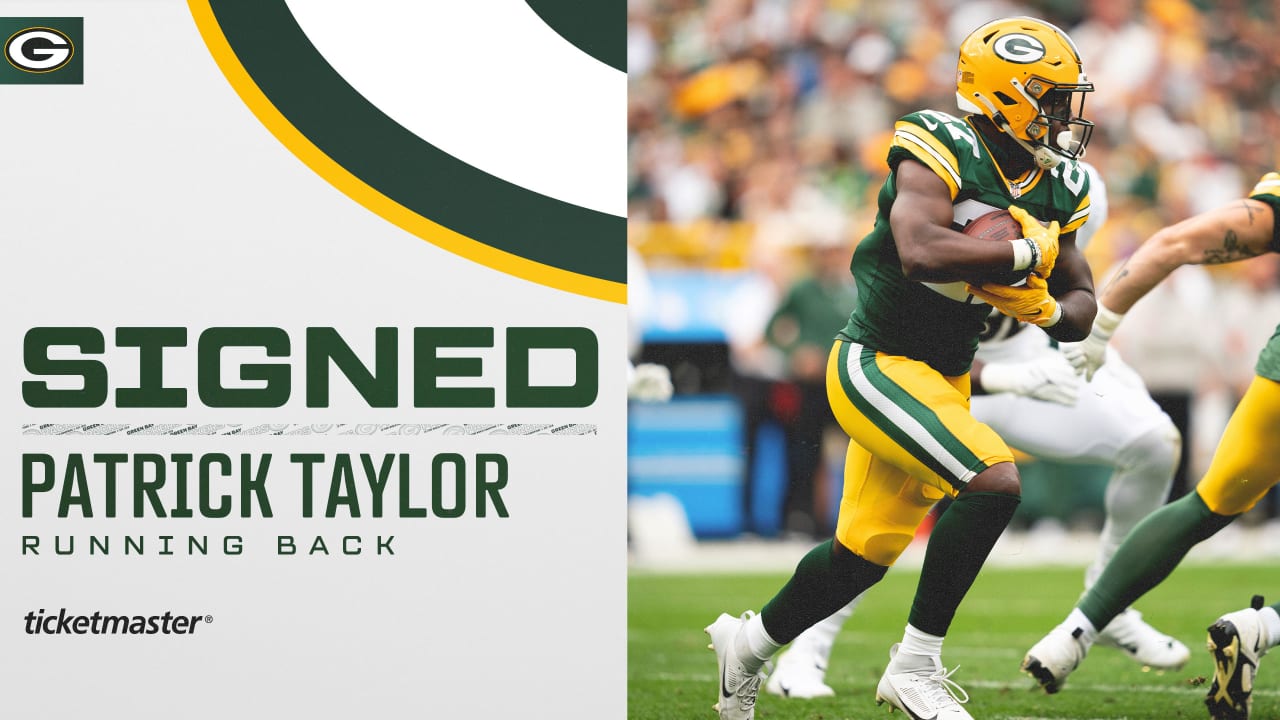 Packers sign RB Patrick Taylor to active roster