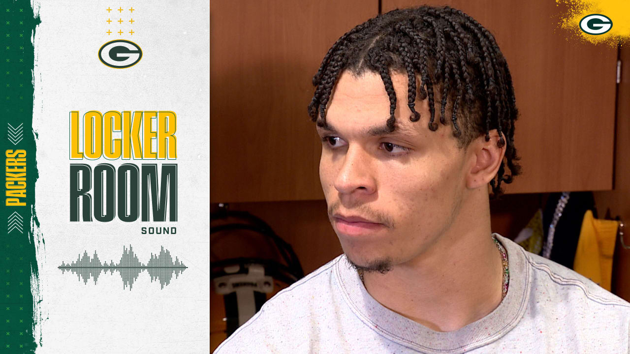 Christian Watson says Allen Lazard is a great example to have in the