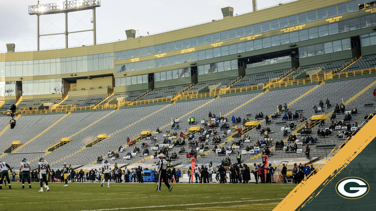 The Green Bay Packers are hosting 250 front line workers for their game  against the Panthers