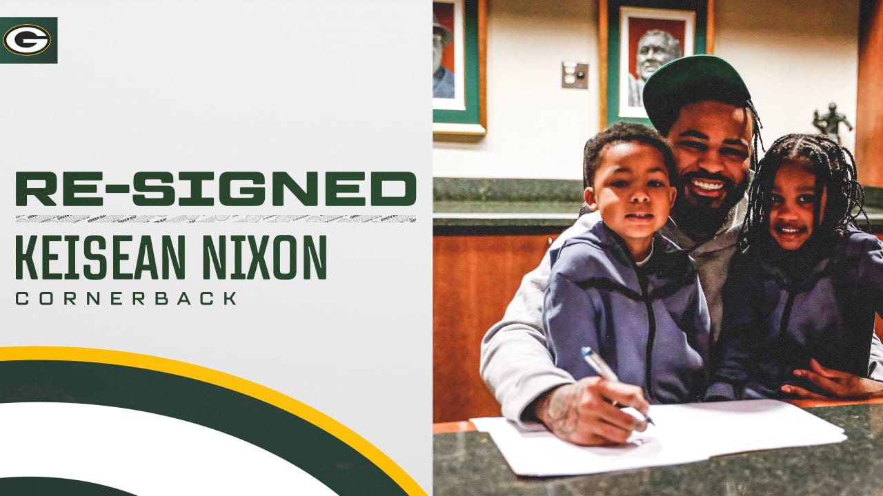 Packers re-sign CB Keisean Nixon, TE Tyler Davis