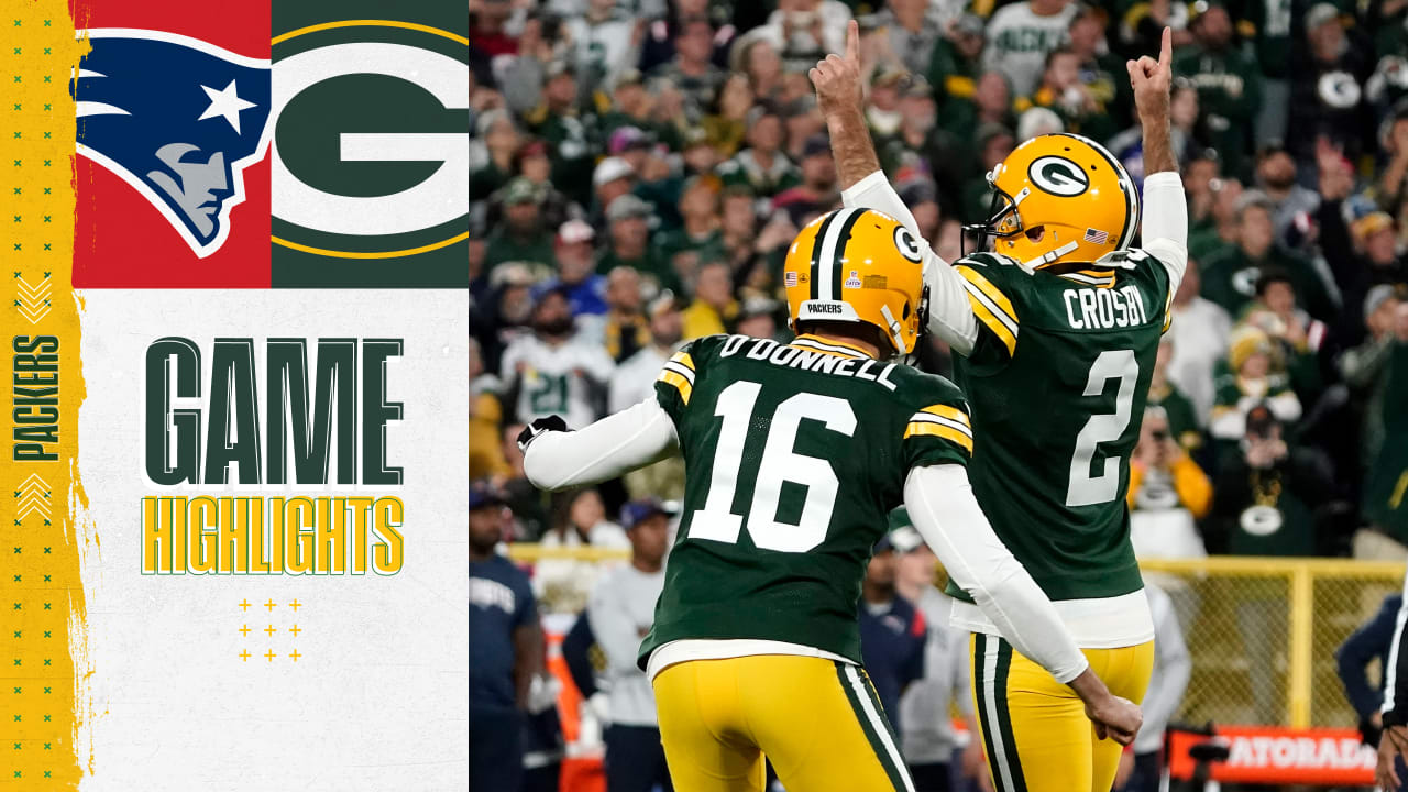 GAME WINNER! Mason Crosby drills field goal, Packers win in OT