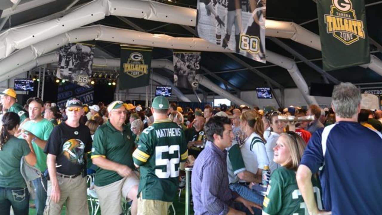 green bay packers tailgate