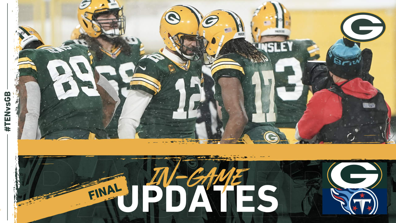 Packers earn statement win, blow out Titans 40-14 on Sunday Night