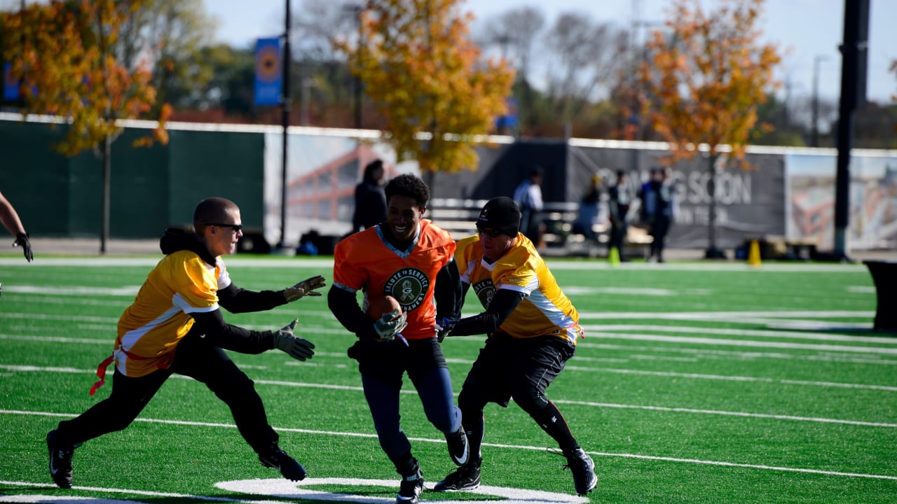 Packers host Salute to Service flag football tournament at Titletown