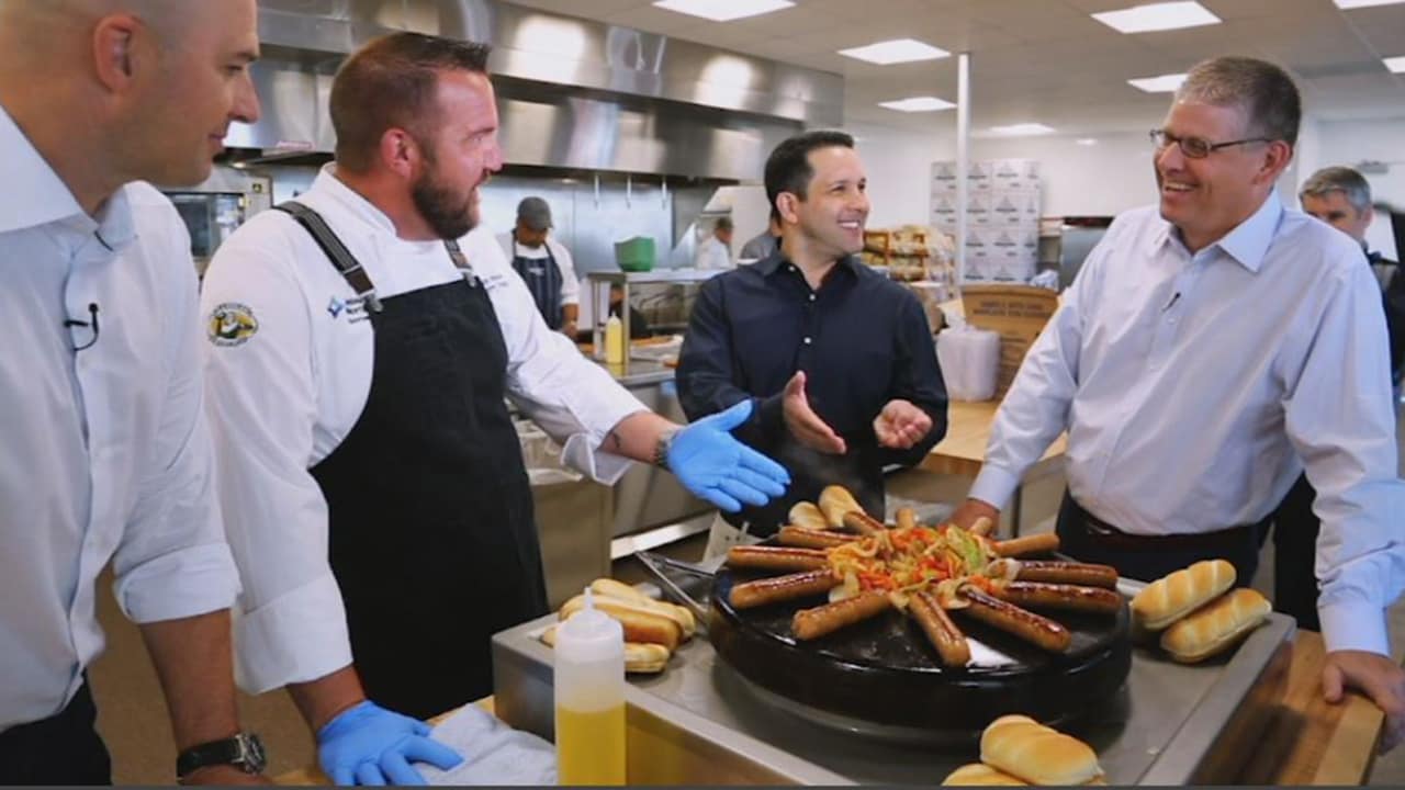 ESPN NFL Live Lambeau Field tour