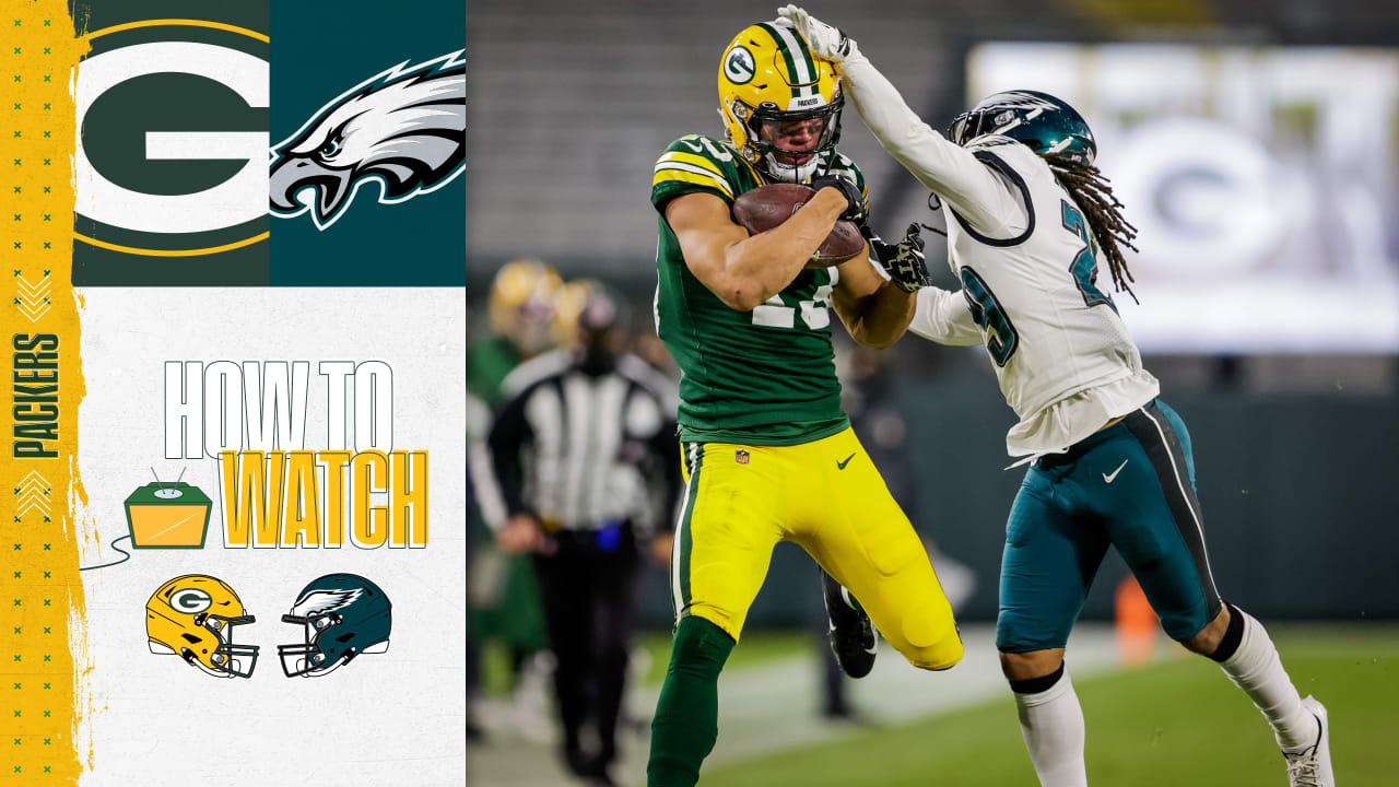 Packers vs. Eagles, How to watch, stream & listen