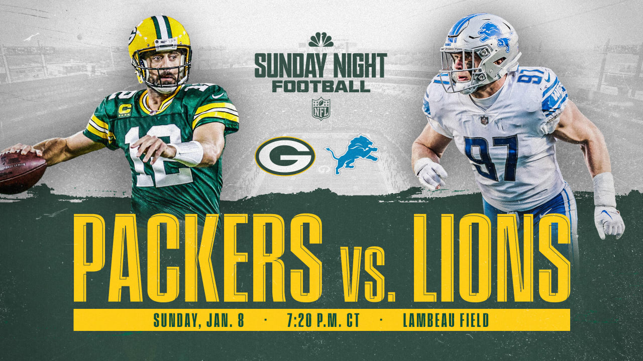 Detroit Lions vs. Green Bay Packers