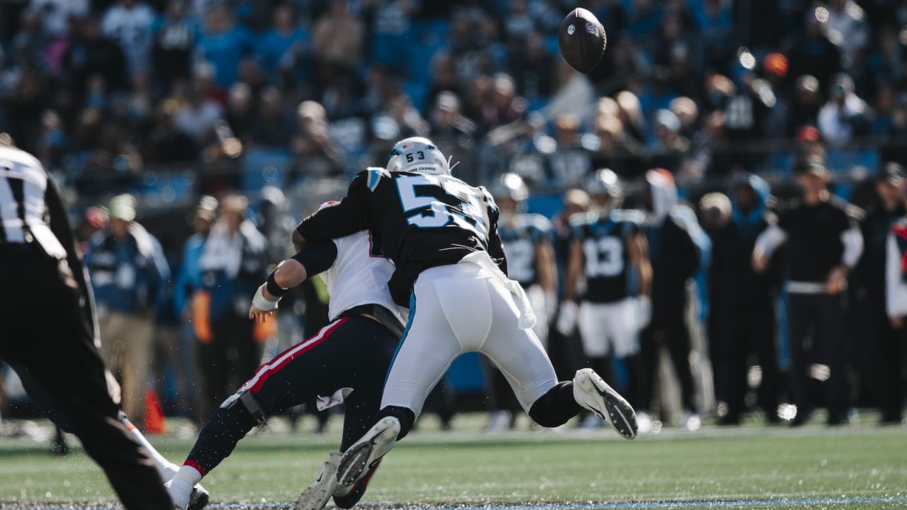 Carolina Panthers LB Haason Reddick calls out New England Patriots' Mac  Jones for 'dirty' play - ABC11 Raleigh-Durham