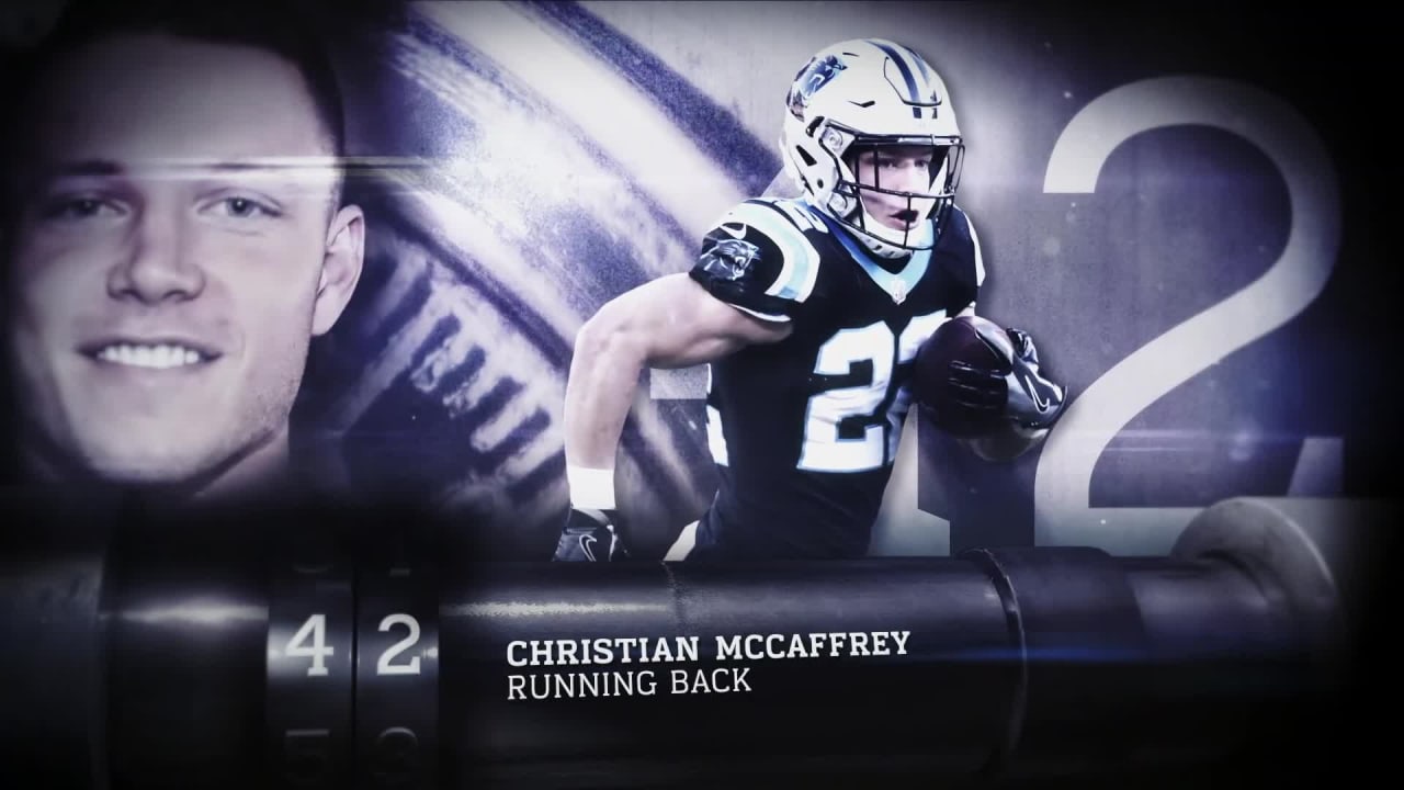 Carolina Panthers RB Christian McCaffrey ranked No. 42 on NFL Top 100 list  - Cat Scratch Reader